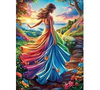 Danse dans la forêt Magique Puzzles 500 Pièces pour Adultes Educa Décoratif Activité De Soirée Famille Relaxation Artistique Cadeau De Noël 500 PCS