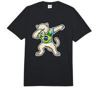 Danse du léopard du Brésil Dabber Dabbing Comfort Colors Adult Heavyweight T-Shirt