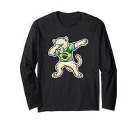 Danse du léopard du Brésil Dabber Dabbing Manche Longue