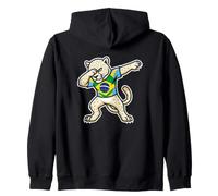 Danse du léopard du Brésil Dabber Dabbing Sweat à Capuche
