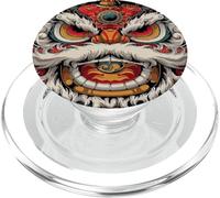 Danse du Lion Vintage PopSockets PopGrip pour MagSafe