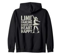 Danse en Ligne Citation Country Femme Sweat à Capuche