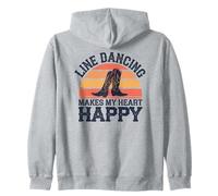 Danse en Ligne Citation Country Femme Sweat à Capuche