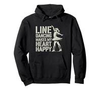Danse en Ligne Citation Country Femme Sweat à Capuche