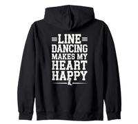 Danse en Ligne Citation Country Femme Sweat à Capuche