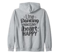 Danse en Ligne Citation Country Femme Sweat à Capuche