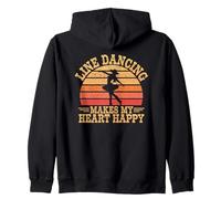 Danse en Ligne Citation Country Femme Sweat à Capuche