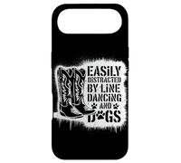 Danse en Ligne Country Humour Citation Chien Coque pour iPhone Air