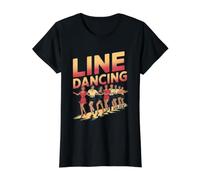 Danse en Ligne T-Shirt Graphique avec Valeur