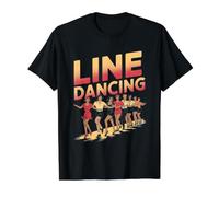 Danse en Ligne T-Shirt Graphique avec Valeur
