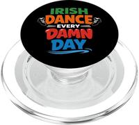 Danse Irlandaise Step Dancing Celtic Fan Gaelic Rhythm Passion PopSockets PopGrip pour MagSafe