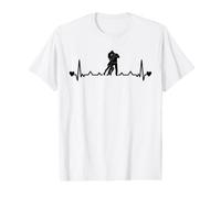 Danse Latine Heartbeat Rumba Paso Doble Dancer T-Shirt Graphique avec Valeur