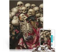 Danse Macabre Puzzles de 2000 pièces pour Adolescents Staycation Tuer Le Temps avec Affiche et Feuille de Questions correspondantes 70x100cm