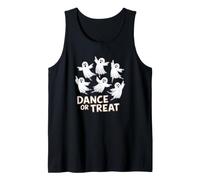 Danse ou friandise Halloween drôle Mignon fantôme Danse Ballet Danse Débardeur