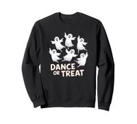 Danse ou friandise Halloween drôle Mignon fantôme Danse Ballet Danse Sweatshirt