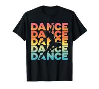 Danse répétée dégradé Silhouette - Danseur de Ballet T-Shirt