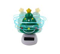 Danse Solaire,Père Noël Bonhomme de Neige Manchot Wapiti Dansant Solaire,Figurine Solaire Voiture Qui Bouge,Figurines Danse Solaire,Décoration Tableau Bord Voiture,Cadeau pour noël