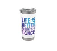 Danse Streetdance Breakdance Gobelet isotherme en acier inoxydable double paroi