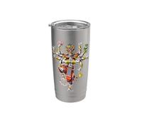 Danse traditionnelle Hanuman du Cambodge Gobelet isotherme en acier inoxydable double paroi