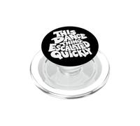 Danser de manière Amusante Cette Chose de Danse s'est Rapidement intensifiée PopSockets PopGrip pour MagSafe