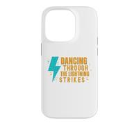Danser Pendant Les éclairs Coque pour iPhone 14 Pro