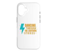 Danser Pendant Les éclairs Coque pour iPhone 16