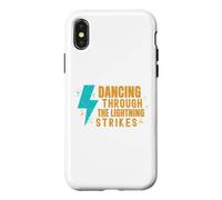 Danser Pendant Les éclairs Coque pour iPhone X/XS