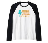 Danser Pendant Les éclairs Manche Raglan