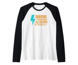 Danser Pendant Les éclairs Manche Raglan