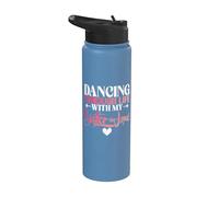 Danser toute la vie avec ma belle-sœur Stainless Steel Insulated Water Bottle