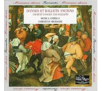 Danses Et Ballets Anciens (Ancient Dances and Ballets) - Musica Antiqua Christian Mendoze (1994-08-02)