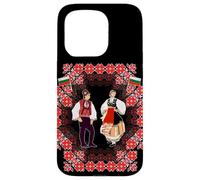 Danses folkloriques Traditionnelles bulgares. Danseur Coque pour iPhone 15 Pro