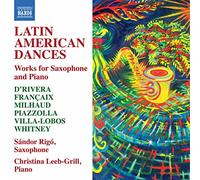 Danses Latino-Américaines-Œuvres pour Saxophone et Piano