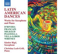 Danses Latino-américaines œuvres pour saxophone et piano CD