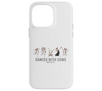 Danses with Cows Funny Farm Animal Party Design Coque pour iPhone 14 Pro Max