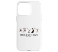 Danses with Cows Funny Farm Animal Party Design Coque pour iPhone 15 Pro Max