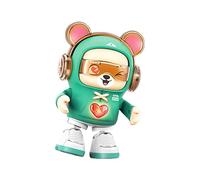 Danseur - avec lumières LED colorées, ami Musical animé, Jouet pour Enfant Danseur, Animal Lumineux | Figurine électrique avec lumières LED et Design décoratif pour de Plus de 3 Ans