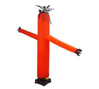 Danseur d'air de 2,4 m, 550 W, souffleur électrique avec roues et ouverture d'air, souffleur permanent pour gonflable, marionnette Sky