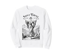 Danseur de Ballet Ballerine Patron Sainte Thérèse Danseurs Danse Sweatshirt