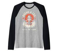 Danseur de Ballet Zombie Ballerine académie drôle Halloween Manche Raglan