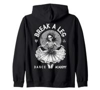 Danseur de Ballet Zombie Ballerine académie drôle Halloween Sweat à Capuche
