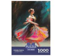 Danseur Puzzle 1000 Pièces Educa Jouet en Bois Cadeau Unique Décoration Intérieure Danse Jeu Éducatif Challenge Toy Adultes Et Enfants À Partir De 14 Ans 38x26cm/1000pcs