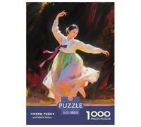 Danseur Puzzle 1000 Pièces Educa Jouet en Bois Jeu D'Intelligence Décoration Intérieure Danse Jeu Éducatif Challenge Toy Adultes & Enfants des 14 Ans 38x26cm/1000pcs