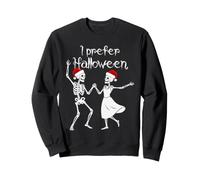 Danseur Squelette de Costume d'halloween avec des Chapeaux Sweatshirt
