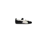 Puma Chaussures En Suède Speedcat Ballet Femme, Chaussures, Noir/Blanc/Warm Blanc, 36 Black,White,Warm White