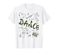 Danseuse acrobatique Hip Hop Dance Beat Flow Retro Breakdance T-Shirt