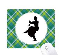 danseuse art peacock dance, sports réseaux verte grille pixel tapis de souris