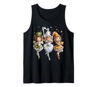 Danseuse de Ballet Leprechaun GNOME Saint Patrick Débardeur