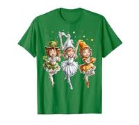 Danseuse de Ballet Leprechaun GNOME Saint Patrick T-Shirt