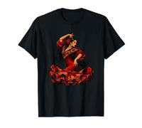 Danseuse de Flamenco espagnole Passion de Danse de Séville T-Shirt